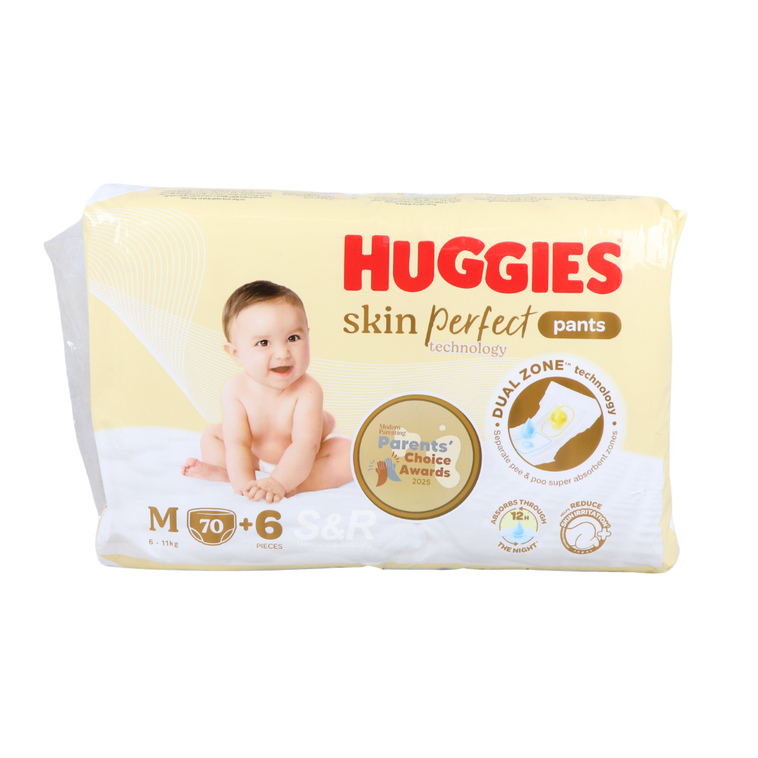Huggies Skin Perfect Technology Pants Diaper M 76pcs